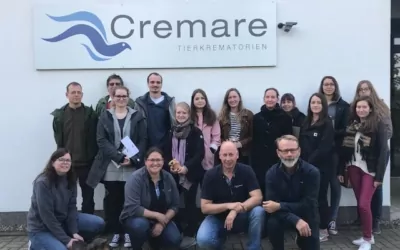 Tierhochschule Hannover zu Besuch bei Cremare-Nord