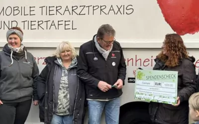 Unterstützung für das Team Tiermobil in Köln-Sülz