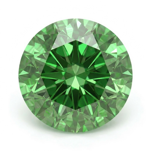 Cremare Diamantbestattung Rund grün