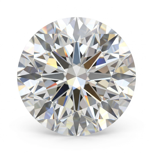 Cremare Diamantbestattung Rund weiß